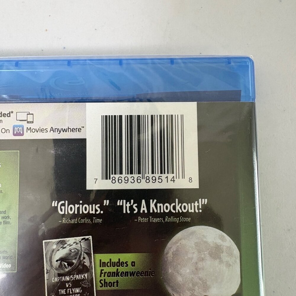 Frankenweenie Blu-ray DVD‎ Disney Movie Club Kids Family NEW Sealed - Picture 8 of 8